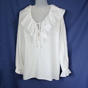 White Summer Blouse